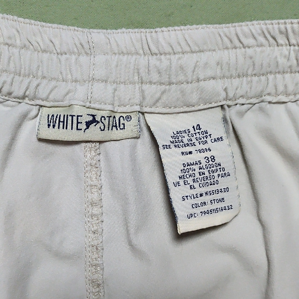 White Stag Women's Cargo Shorts, Size 14 - Picture 2 of 8